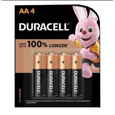 Duracell Cb AA 12Bl Pack 8+4 Free
