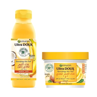 Ultra Doux Shampoo Banana 350ML + Mask 390ML 