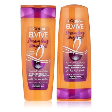 Elvive Shampoo Dream Long 400ML + Conditioner 360ML 20% Off