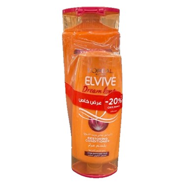 Elvive Shampoo Dream Long 600ML + Conditioner 20% Off
