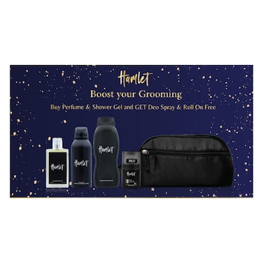 Hamlet Selfcare Pouch Black For Men