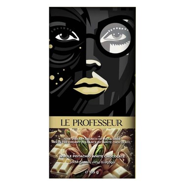 Le Professeur Pistachio White Chocolate 105GR