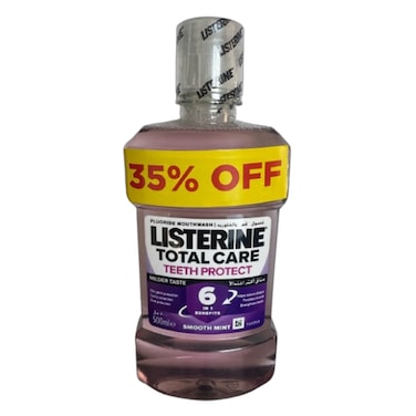Listerine Mouth Wash Total 500ML 35% Off