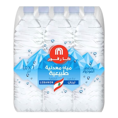Carrefour Mineral Water 1.5LX6