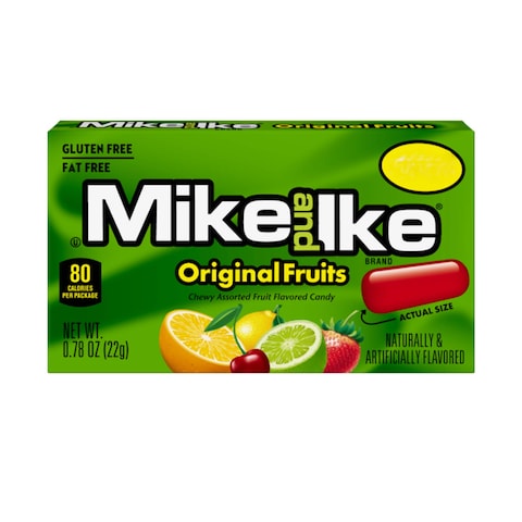 Mike And Ike Gum Original Fruit 22GR