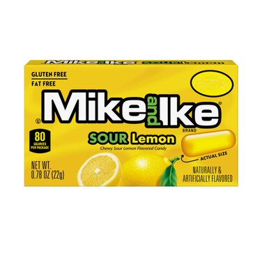 Mike And Ike Gum Sour Lemon 22GR