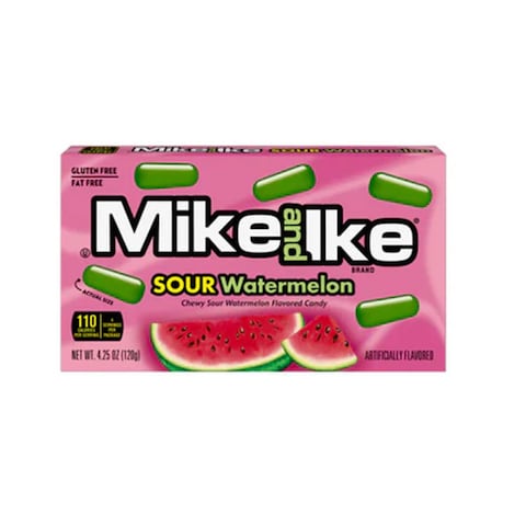 Mike And Ike Gum Sour Watermelon 120GR