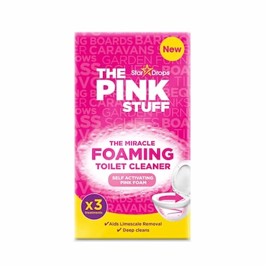 Pink Stuff Miracle Foaming Toilet Cleaner 3X100GR