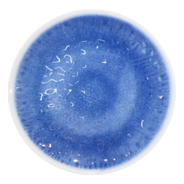 360 Home Melamn Blue Cement 11&quot; Plate