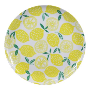 360 Home Melamin Yellow Lemon 10" Plate