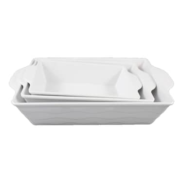 360 Home Melamine Rectangular Bowl 12.6