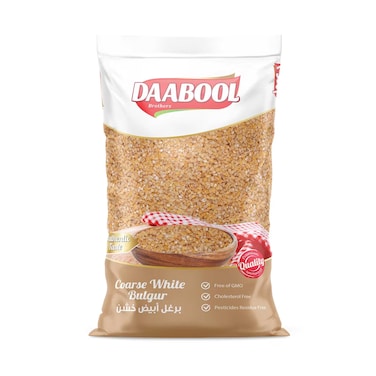 Daabool Coarse White Bulgur 4KG