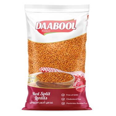 Daabool Red Split Lentils 900GR