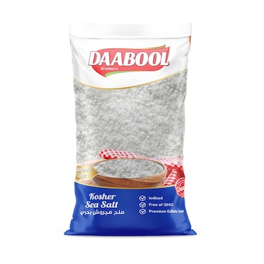 Daabool Kosher Sea Salt 1KG