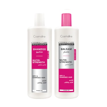 Cosmaline Shampoo Strength 500ML + Conditioner 15% Off