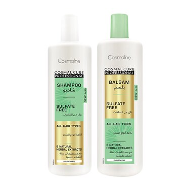 Cosmaline Shampoo Sulfat Free 500ML + Conditioner 15% Off