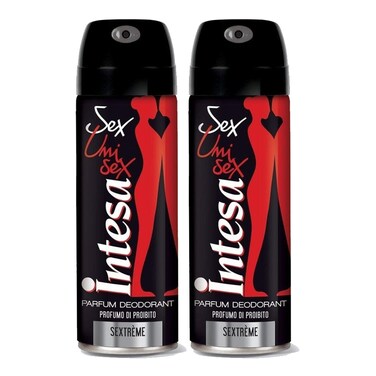 Intesa Unisex Deodorant Sextreme 2X200ML 15% Off