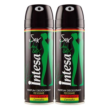 Intesa Unisex Deodorant Canabis 2X200ML 15% Off
