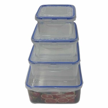 Plastic Containers Set Of 4