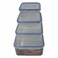 Plastic Containers Set Of 4