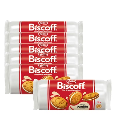 Lotus Biscoff Vanilla Sandwich 50GR 5+1 Free