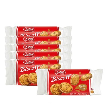 Lotus Biscoff Sandwich Biscoff 50GR 5+1 Free