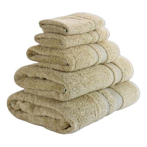 360  Towels 100% Cotton Beige 70X140CM 1 Piece