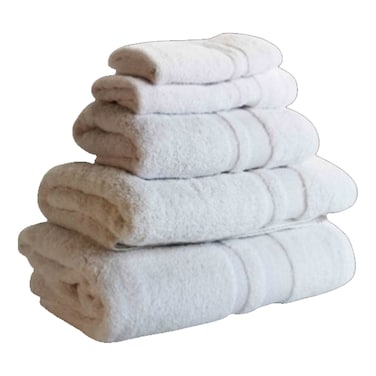 360  Towels 100% Cotton White 100X150CM 1 Piece