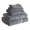360  Towels 100% Cotton Grey 30X50CM 1 Piece