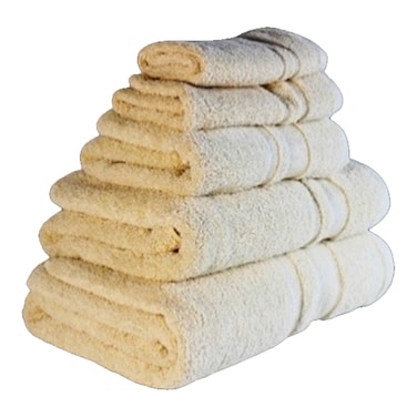 360  Towels 100% Cotton Ecru 35X35CM 1 Piece