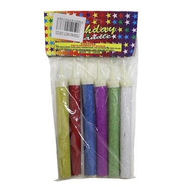 Candles Fire Colored  12CM