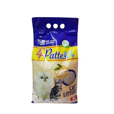 4'Patte Cat Litter Natural 5L