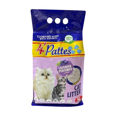 4'Patte Cat Litter Lavander 5L