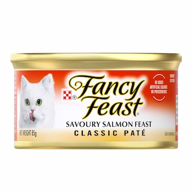 Fancy Feast Cat Grilled Savoury Salmon Feast 85GR