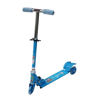 Scooter Blue With Purple Bear