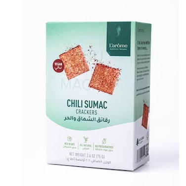 Larome Chili Summak Crackers 75GR