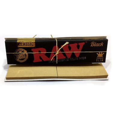 Raw King Size Black + Tip