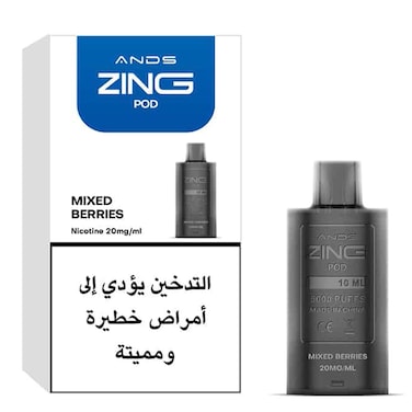 Zing Pro Pod Mixed Berries Puff