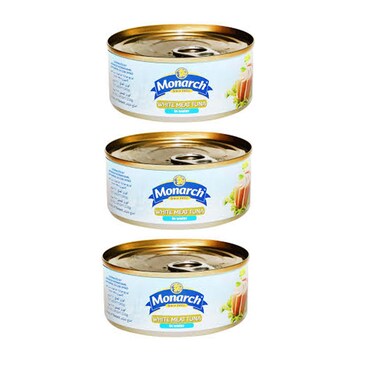 Monarch White Tuna In Water 185GRX3