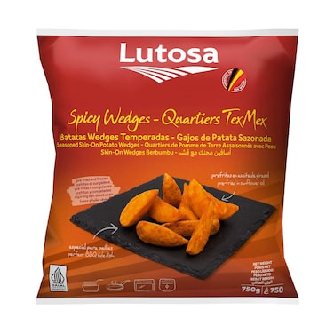 Lutosa Spicy Wedges 750GR
