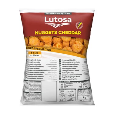 Lutosa Pota Nuggets Cheddar 1KG