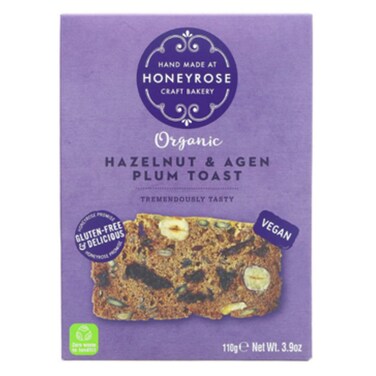 Honeyrose Hazelnut And Plum Toast 110GR