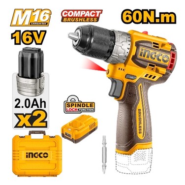 Ingco 16V Battery Drill