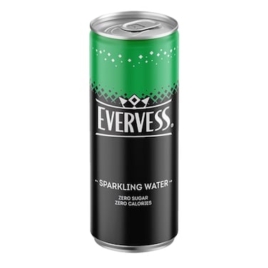 Evervess Sparkling Water Can 250Ml