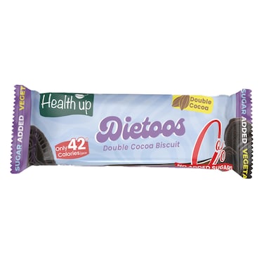 Health Up Sugar Free Double Cocoa Biscuit 44GR