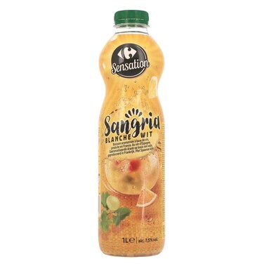 Sangria Blanche Drink Wine Base 1L