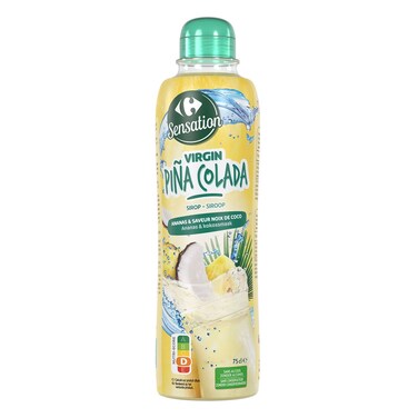 Carrefour Pet Sirop Virgin Pina Colada 750ML