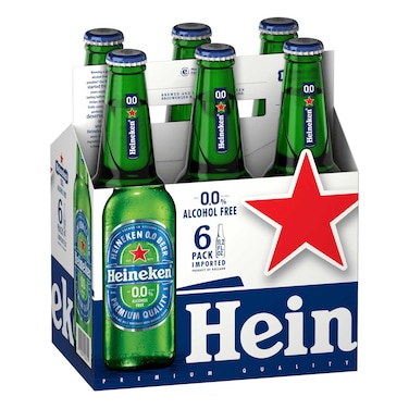 Heineken 0.0 Alcohol 33CL x6