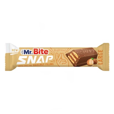 Mr.Bite Snap Wafer Chocolate Hazelnut 35GR
