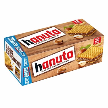 Hanuta Wafer 10 Sticks 220GR